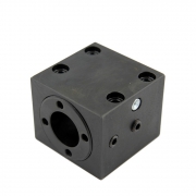 Натяжной блок для  круглой гайки шаровой резьбы шпинделя Ø16mm/ Ø20mm/ Ø25mm (на лапах)