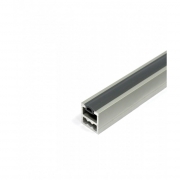 PVC profile for T-slots PG 1 (gray rubberized)