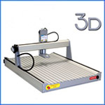 Mini-Maschine 3D GoCNC Mini 3D-Tools für die Modellierung oder kleine Aufgaben