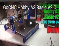 GoCNC Hobby A3 Basic V2 CNC Router Fräsmaschine Portalfräsmaschine Portalfräse Graviermaschine