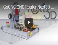 GoCNC CNC Router Next3D CNC Portalfräse Fräsmaschine Hobby 